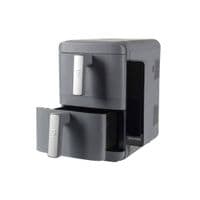 Salter VertiLayer Stackable Dual Air Fryer 9L Grey Vertical Design