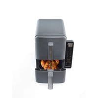 Salter VertiLayer Stackable Dual Air Fryer 9L Grey Vertical Design