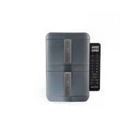 Salter VertiLayer Stackable Dual Air Fryer 9L Grey Vertical Design