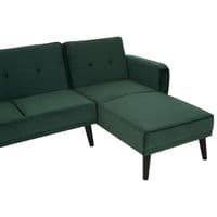 Serene 3 Seat Green Sofa Bed – Home Luxe Interior