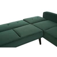 Serene 3 Seat Green Sofa Bed – Home Luxe Interior