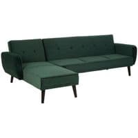 Serene 3 Seat Green Sofa Bed – Home Luxe Interior