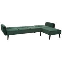 Serene 3 Seat Green Sofa Bed – Home Luxe Interior