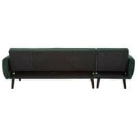 Serene 3 Seat Green Sofa Bed – Home Luxe Interior