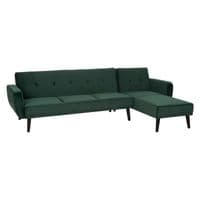 Serene 3 Seat Green Sofa Bed – Home Luxe Interior