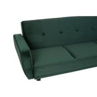 Serene 3 Seat Green Sofa Bed – Home Luxe Interior