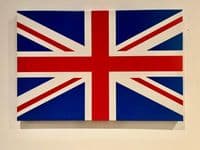 Set Of 6 Union Jack Canvas Wall Art