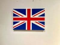 Set Of 6 Union Jack Canvas Wall Art