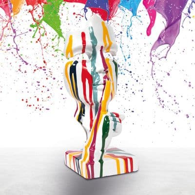 SILENCE DRIP ART STATUE