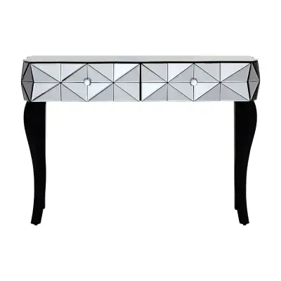 Soho Smoke Glass Console Table