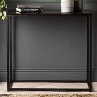 Solenn Design Black Console Table