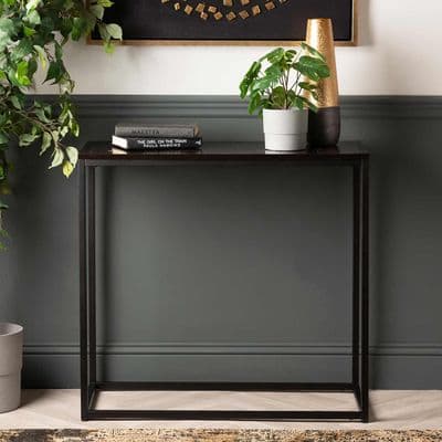 Solenn Design Black Console Table