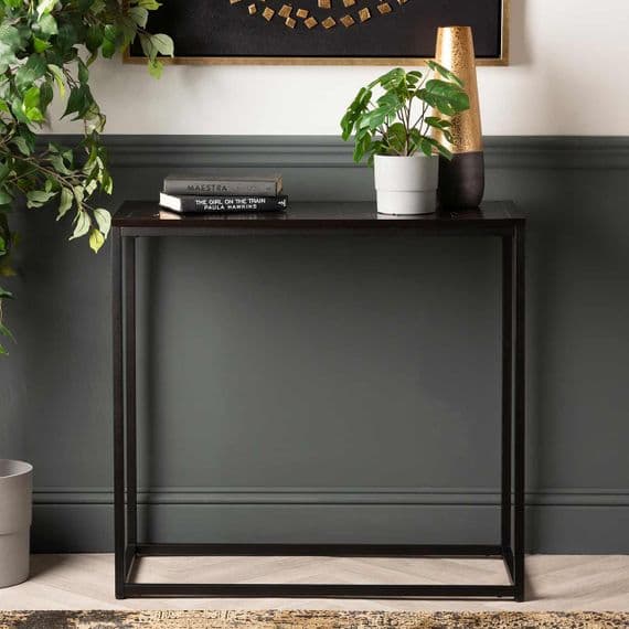 Solenn Design Black Console Table