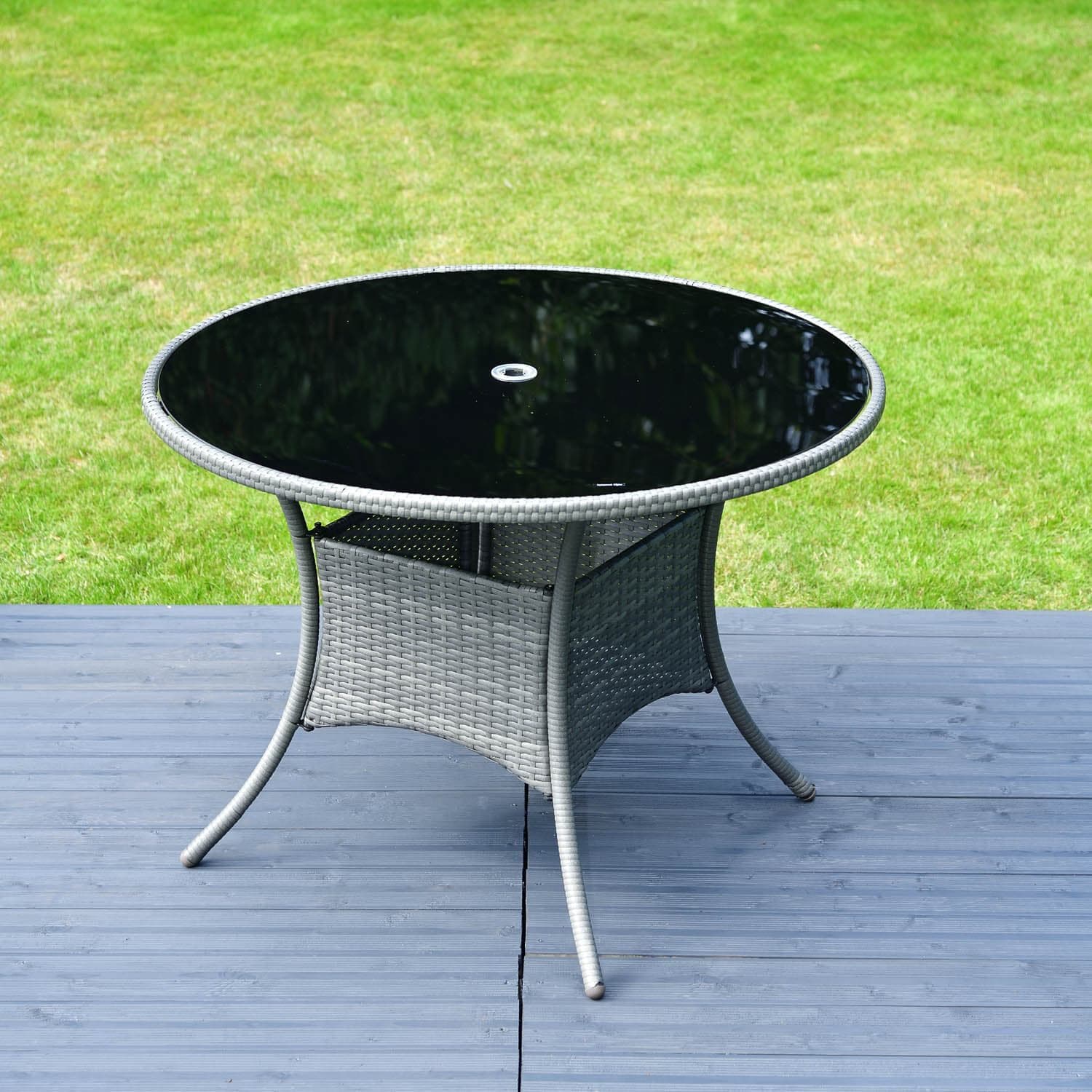 Sorrento 6 Piece Patio Set With Parasol