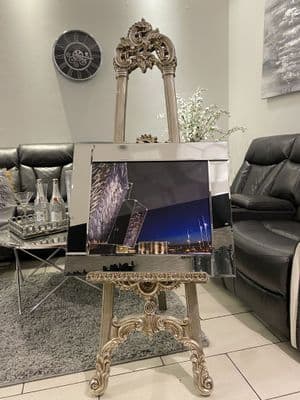 Sydney Building Nightview Wall Art Mirror Frame