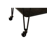 Trento Cart with Grey Glass Top – Home Luxe Interior