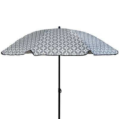 Urban Eden Printed Parasol 1.8M Geo