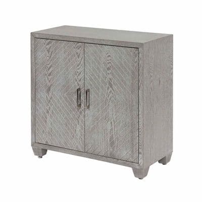 Venus 2 Door Cabinet Grey Wash Elm