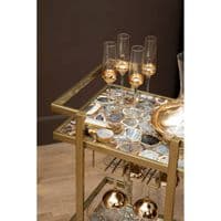 Vita Drinks Trolley in Agate – Home Luxe Interior
