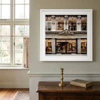 White Step Frame Dolce & Gabbana Wall Art 40x40cm