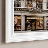 White Step Frame Dolce & Gabbana Wall Art 40x40cm