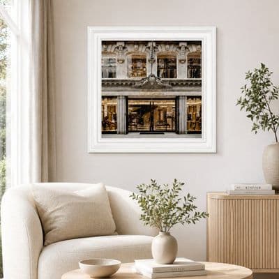 White Step Frame Dolce & Gabbana Wall Art 40x40cm