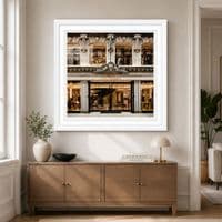 White Step Frame Dolce & Gabbana Wall Art 70x70cm
