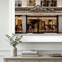 White Step Frame Dolce & Gabbana Wall Art 70x70cm