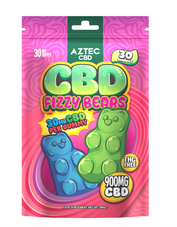 AZTEC CBD GUMMIES (FIZZY BEARS)