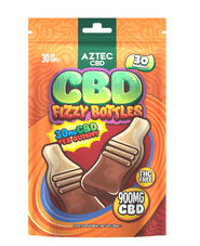 AZTEC CBD GUMMIES (FIZZY BOTTLES)