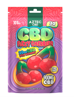 AZTEC CBD GUMMIES (FIZZY CHERRY)