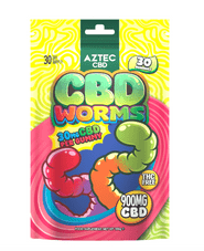AZTEC CBD GUMMIES (WORMS)