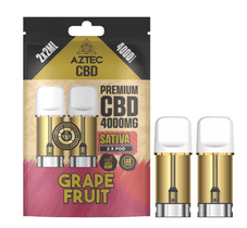 AZTEC CBD POD REFILL (GRAPE FRUIT)