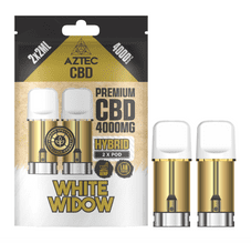 AZTEC CBD POD REFILL (WHITE WIDDOW)