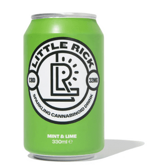 Little Rick Mint & Lime CBD Drink
