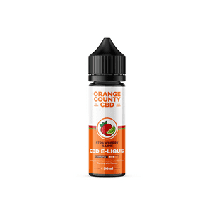 ORANGE COUNTY CBD E-LIQUID 50ml 1500mg STRAWBERRY & LIME