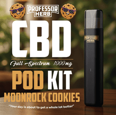 Professor Herb 1000mg CBD Full Spectrum 1ml Kit