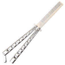 SILVER BALISONG COMB