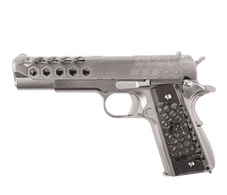 WE 1911 Silver Honeycomb C02 4.5mm BB