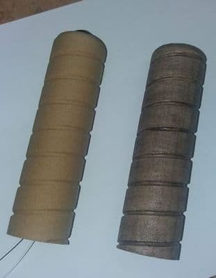 40% Wood Spiral Stick Grip (each)