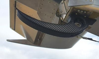 CH750/701 Tail Skid (carbon wrap)