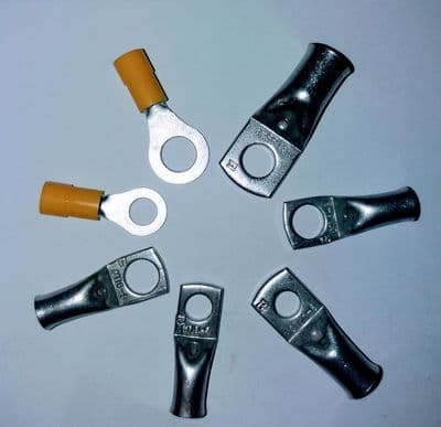 Crimpable Terminals for 6 and 8mm posts