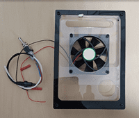 iPad Mini Holder Panel mount with or without fan kit