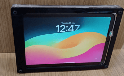 iPad Mini Holder Panel mount with or without fan kit