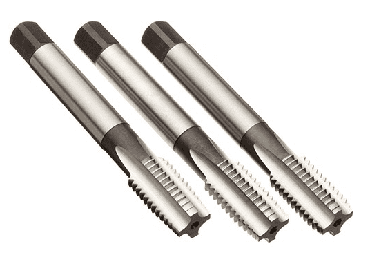 Sourcing Map M10 X 1 Hand Plug Tap - H2 Metric Thread, Straight Flute, 9CrSi Alloy Steel, For Metal & Plastic