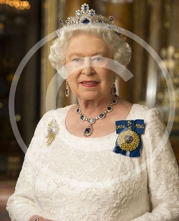 Official image of The Late Queen Elizabeth II in Australian Orders - D1/AUS/JC