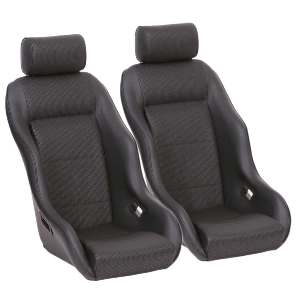 2x Cobra Classic RSR Seats for Porsche 911 G-Model (1973-1989) including fitting kit