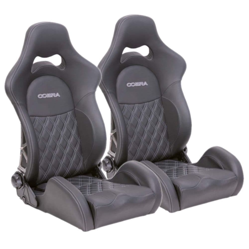 2x Cobra Misano Anniversary Seats for Audi TT Mk1 (1998-2006) including fitting kit