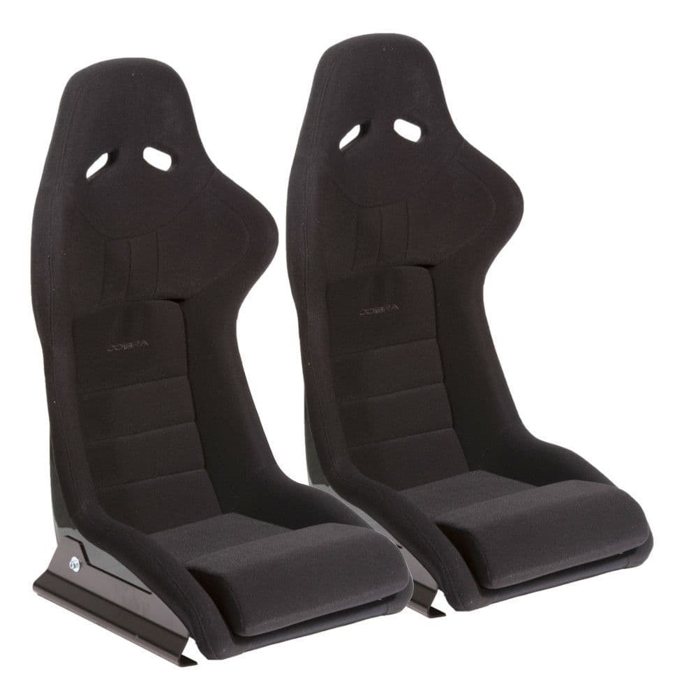 2x Cobra Nogaro Clubsport Seats for Porsche 911 993 (1994-1998) including fitting kit