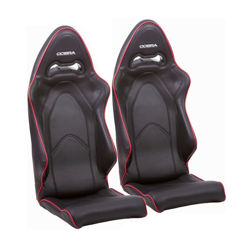 2x Cobra Roadster 7 Sport Turbo Seats for Westfield including fitting kit